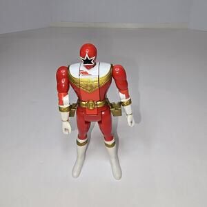 Power Rangers 5.5” Auto Morphin Flip Head Ranger Red Bandai 1996